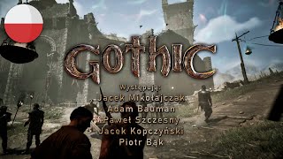 Gothic 1 Remake  Witamy w Starym Obozie wersja z polskim dubbingiem [upl. by Nnaylrebmik]