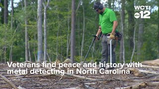 Veterans find peace and history with metal detecting in North Carolina [upl. by Lazes871]