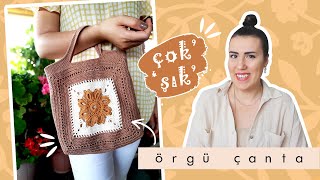 BU ÇANTAYI HERKES ÖRMELİ 👜 örgü çanta yapımı tığ işi [upl. by Eki973]