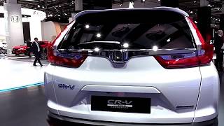 2018 Honda CRV Hybrid CW FullSys Features  New Design Exterior Interior  First Impression [upl. by Aelat627]