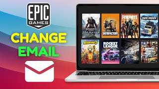 How to Change Email in Epic Games  Easy  2024 [upl. by Shreeves]