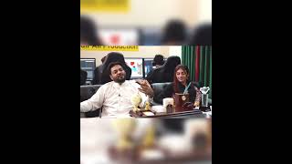 First interview of Aamir Liaquat and Syeda Dania Shah  Content by Nadir Ali Podcast [upl. by Hime872]