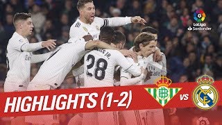 Highlights Real Betis vs Real Madrid 12 [upl. by Nuncia]