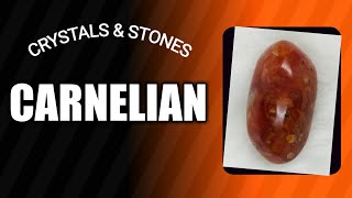 Carnelian StoneCrystal💎 Healing Properties carnelian healing stones crystals healingcrystals [upl. by Chesna174]