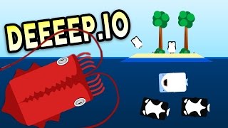 THE UNSTOPPABLE GIANT SQUID  Deeeepio Gameplay [upl. by Rosina506]