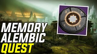 Destiny 2 The Memory Alembic Quest and Qualichor Explained [upl. by Herman681]