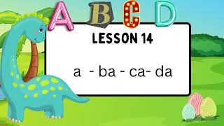 Phonics Practice Read Aloud for Lesson 14 short a for kids [upl. by Allekim638]