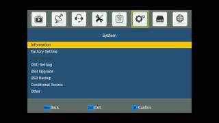 dvb t2 s2 combo with powervu and IPTV [upl. by Anits]