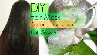 DIY Hair Mask for Dry Frizzy and Fast Hair Growth  InsideBeautyNo1 [upl. by Gunther]