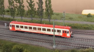 Modellbahn H0 von Eisenbahnfreunde Breisgau in Riegel [upl. by Anrat155]