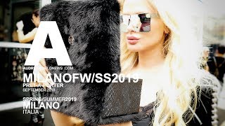 MILANO FASHION WEEK SS2019 SEPTEMBER 2018 long version [upl. by Asilam]