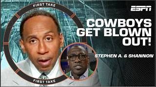 Stephen A Smith calls the Dallas Cowboys an ‘ATROCITY’ 🤠  First Take [upl. by Ahsieka]