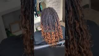 Goddess Loc extensions over real Locs [upl. by Atcele]