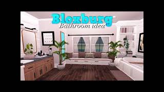 Beautiful Bloxburg bathroom idea [upl. by Legnaros]