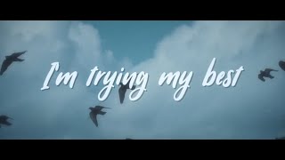 Anson Seabra  Trying My Best Official Lyric Video [upl. by Oniotna]