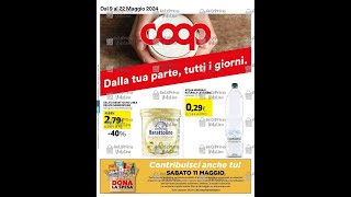 Volantino Coop Alleanza 30 dal 9 al 22 maggio 2024 in anteprima [upl. by Enier613]