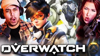 OVERWATCH CINEMATIC TRAILER REACTION  THE QUALITY IS INSANE  FIRST TIME WATCHING [upl. by Dnalra863]