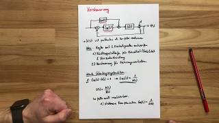 Vorsteuerung  Regelungstechnik [upl. by Aknaib]