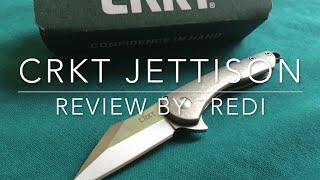 CRKT Jettison Review  EDC Wharncliffe for your Keychain [upl. by Lytsirk]