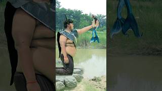 बड़ा दानव vs जलपरी rakshas funnyvideo shorts [upl. by Lesde581]