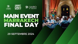 📺 LIVE  à 4 joueurs de 65 000€  UDSO Marrakech Main Event 2024 [upl. by Nahgeam]