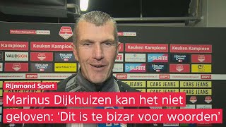 Marinus Dijkhuizen gaat WÉÉR met Excelsior naar de eredivisie Dit is te bizar voor woorden [upl. by Tisman]