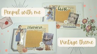 Penpal with me  Vintage  Relaxing  ASMR [upl. by Evaleen]