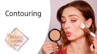 Contouring für Anfänger mit Olesja [upl. by Artenak]