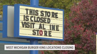 7 Burger King locations in greater Grand Rapids temporarily closed franchisee says [upl. by Hort599]