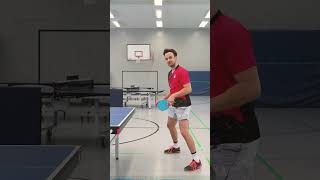 Die Grundstellung im Tischtennis erklärt tabletennis pingpong tischtennis anfänger [upl. by Altman]