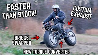 Our 2WD Apocalypse Motorcycle gets Huge Upgrades  1971 Rokon Revival Pt 2 [upl. by Wilfred]