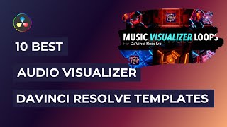 10 Best Audio Visualizer for DaVinci Resolve Template [upl. by Larina512]