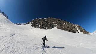 Ski hors piste  Les Arcs Grand Col [upl. by Arlie]