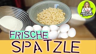 Frische Eierspätzle  natürlich selbstgemacht [upl. by Ong]