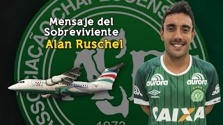 Habla Alan Ruschel sobreviviente del Chapecoense ESPAÑOL [upl. by Mcquade239]