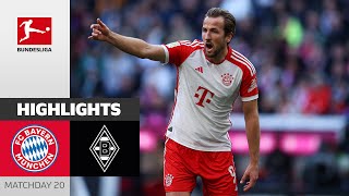 Bayern Turn The Game Around  FC Bayern  Borussia Mgladbach 31  Highlights  MD 20 – Bundesliga [upl. by Ryhpez]