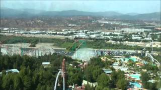 Sky Tower Six Flags Magic Mountain [upl. by Ashwin]