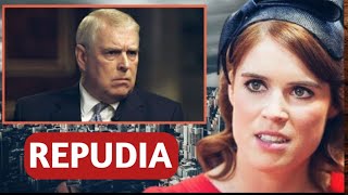 La princesa Eugenia repudia a su padre el príncipe Andrés y se muda a los EE UUpara distanciarse [upl. by Aiykan]