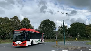 Elektrische BYD bussen in Amersfoort BYD K9  Stadsbus [upl. by Verile]