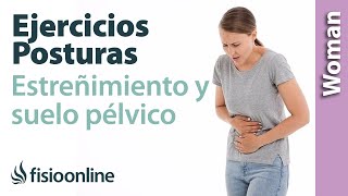 Estreñimiento y suelo pélvico  Postura y respiración correctas para mejorar el estreñimiento [upl. by Hctim]