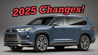 Changes For 2025 Toyota Grand Highlander Hybrid Toyota Has Listened [upl. by Olenka]