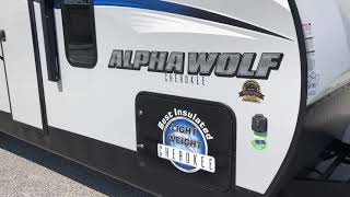 2019 Forest River Cherokee Alpha Wolf 29QBL Travel Trailer Tri State RV wwwtristatervcom [upl. by Aynnek]