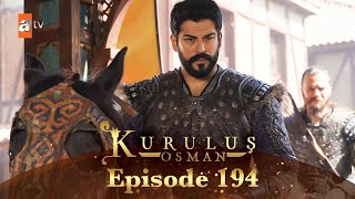 Kurulus Osman Urdu  Season 4 Episode 194 [upl. by Namya]