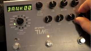 Strymon Timeline  Digital settings and sounds [upl. by Buine]