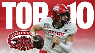 Jacksonville State Gamecocks TOP 10 Football Players for 2024 [upl. by Schindler664]