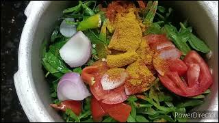 ponnaganti aku kura pappu how to prepare dal sessile joyweed recipe improve eye vision [upl. by Edivad]