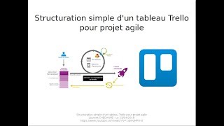 Gestion agile de projet  Partie 1  Structurer un tableau Trello [upl. by Yhtnomit]