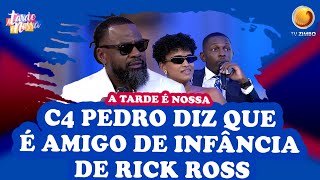 C4 Pedro Soarito e Ayra falar da nova música  A tarde é nossa TV ZIMBO [upl. by Jaclyn338]