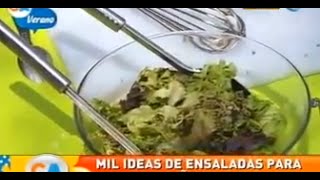 Ensaladas para acompañar carnes [upl. by Katie253]