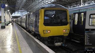 Northern Class 323 Crewe to Manchester Piccadilly via Wilmslow [upl. by Verene]